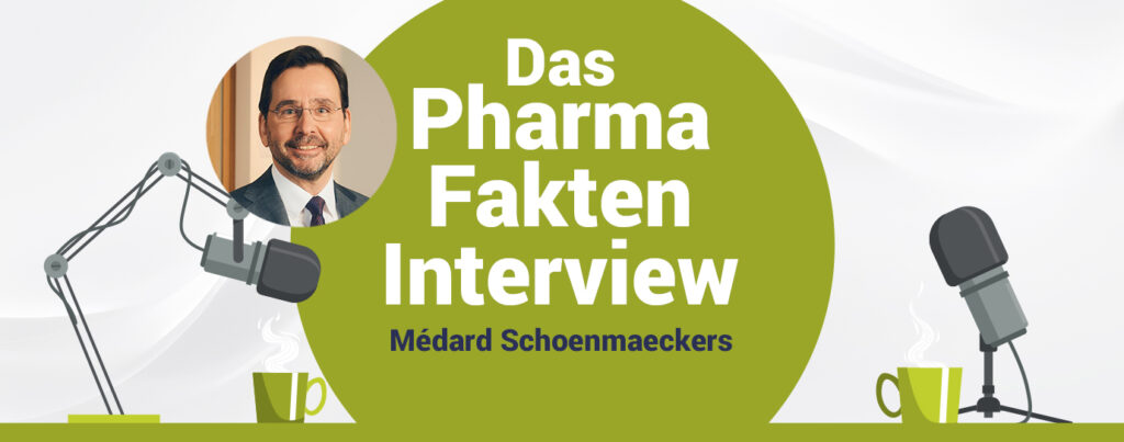 Médard Schoenmaeckers, Deutschlandchef von Boehringer Ingelheim, spricht im Interview über die Bedeutung der Pharmabranche für die Menschen in der Bundesrepublik.